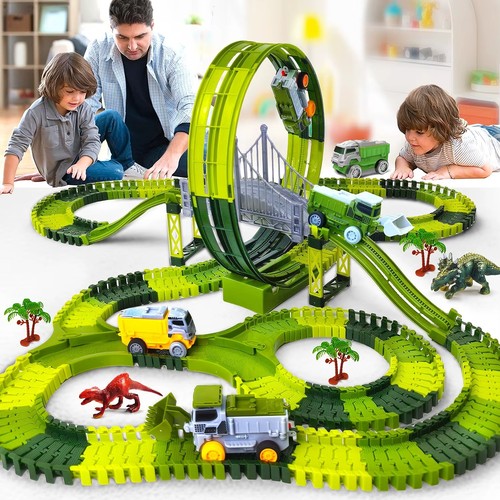 269pcs dinosaurier rennbahn - 269pcs,