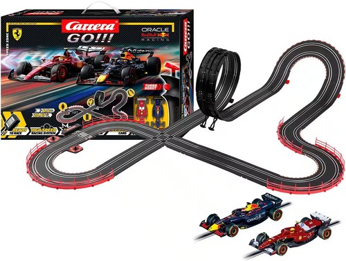 Carrera rennbahn set mit - go,