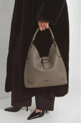 Große tasche hobo taupe - große,