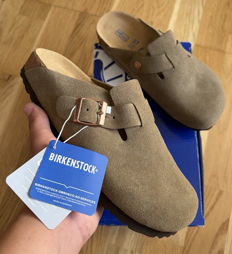 Birkenstock boston taupe 37 - boston,